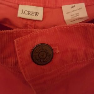 J Crew City Fit Corduroys